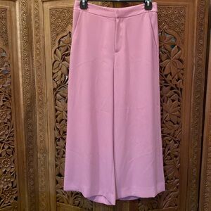 EUC - Gianni Bini Dusty Pink Amelia Wide Leg Culotte Pants